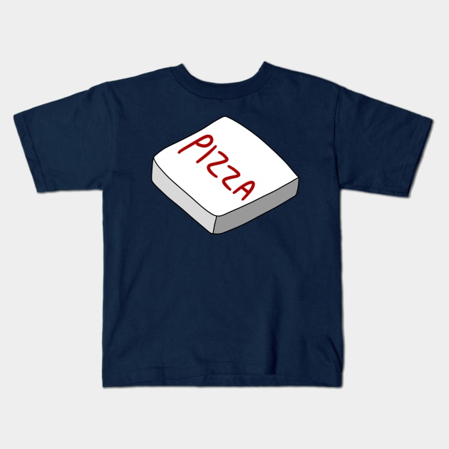 Pizza Box Kids T-Shirt by saradaboru